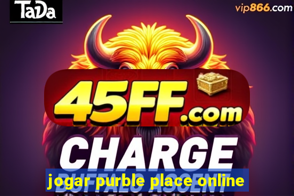 jogar purble place online